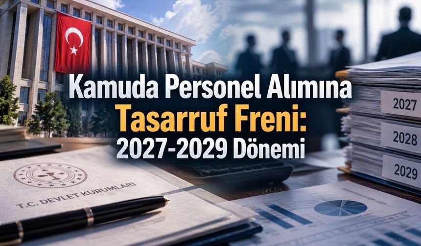 Kamuda Personel Alımında 2027-2029 Tasarruf Dönemi: Açıktan Atama Talepleri Asgari Seviyede Tutulacak