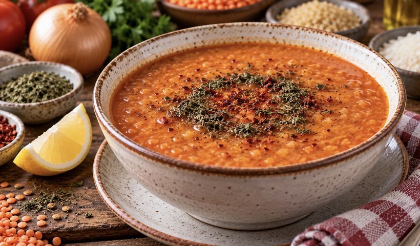 Ezogelin Çorbası Tarifi: Tam Ölçülü ve Lokanta Usulü
