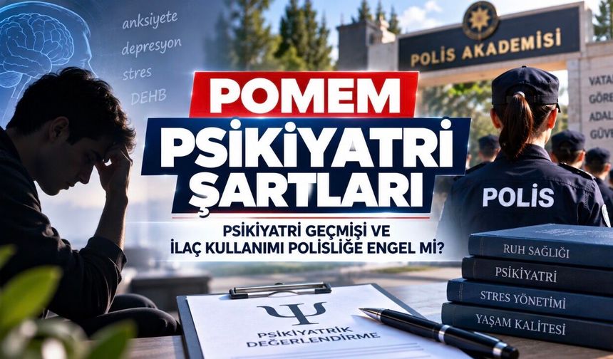 Psikiyatri İlaç Kaydı Polisliğe Engel mi? Yönetmelik Ne Diyor?