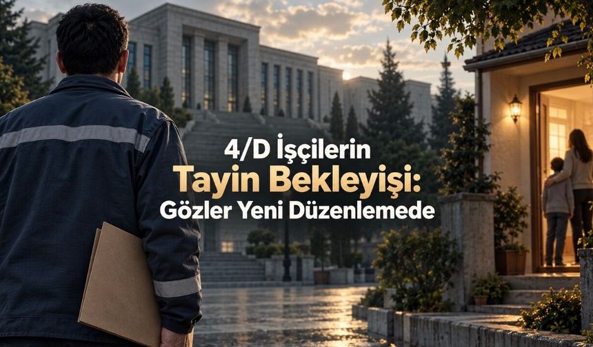 4/D İşçilerin Tayin Bekleyişi: Gözler Ayrımı Bitirecek Düzenlemede