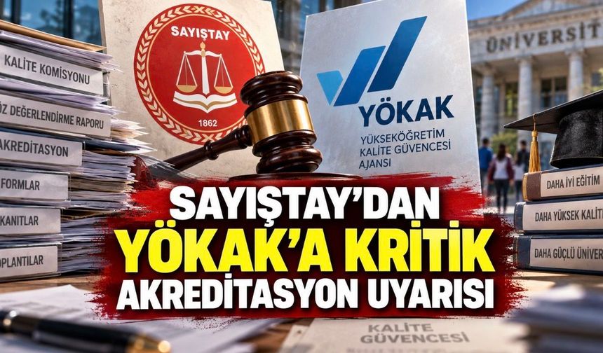 Sayıştay’dan YÖKAK’a Kritik Akreditasyon Uyarısı