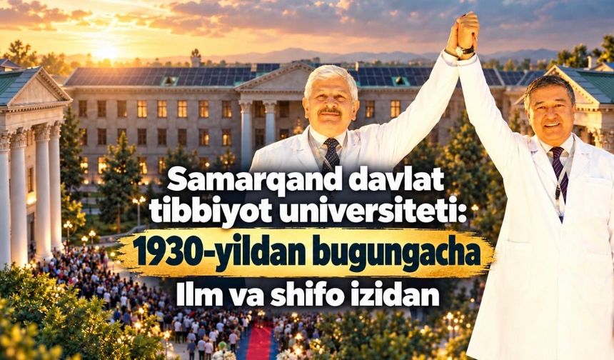 Samarqandning ilm-fan an’analarida chuqur ildiz otgan chinor: Samarqand davlat tibbiyot universiteti