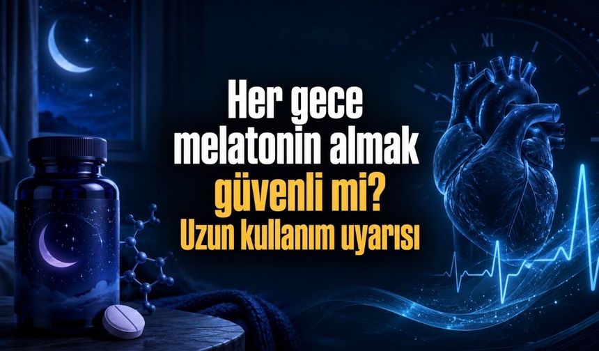 Her Gece Melatonin Almak Güvenli mi? Uzun Süre Kullananlar İçin Kalp Sağlığı Uyarısı