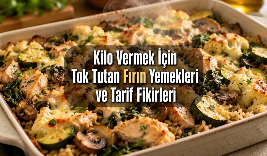 Kilo Vermek İsteyenlere Tok Tutan Fırın Yemeği Fikirleri