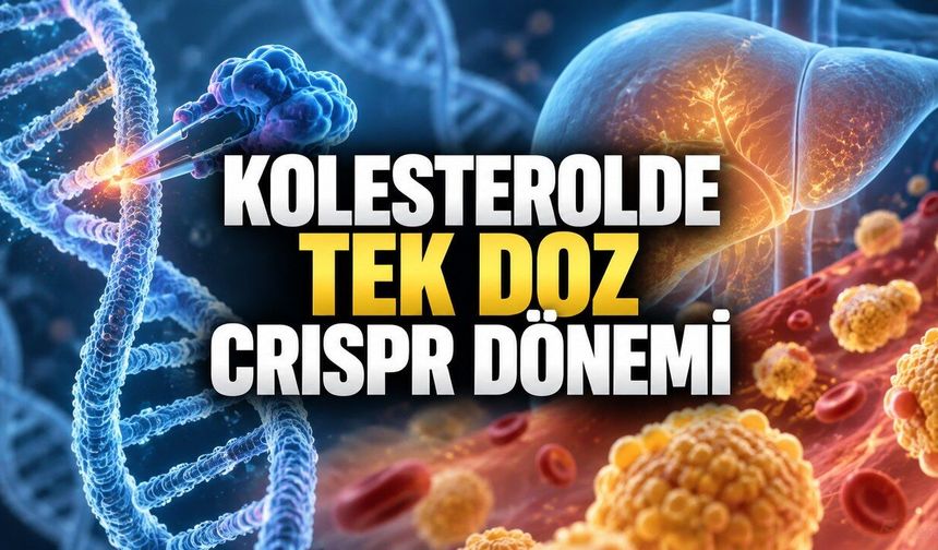Tek Doz Gen Düzenleme LDL’yi Bir Yıl Boyunca Yüzde 52 Düşürdü