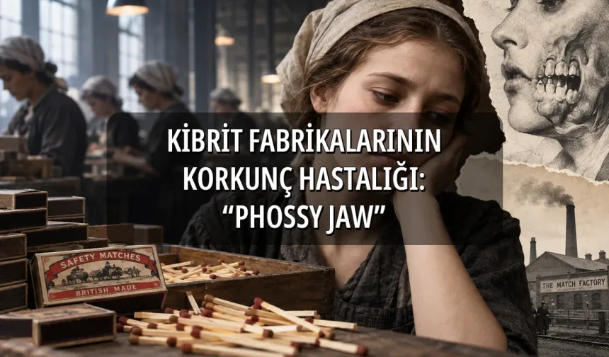 Kibrit Fabrikalarının Korkunç Hastalığı: “Phossy Jaw”