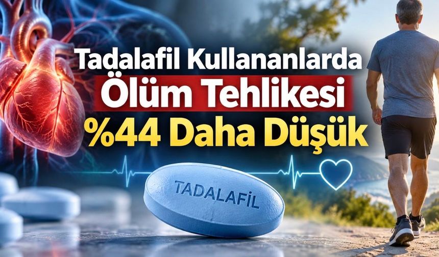 Tadalafil Kullananlarda Ölüm Tehlikesi Yüzde 44 Daha Düşük: Longevity İçin Ne Anlama Geliyor?