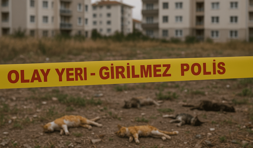 Eskişehir’de Dehşet: Boş Arsada 8 Ölü Kedi Bulundu!