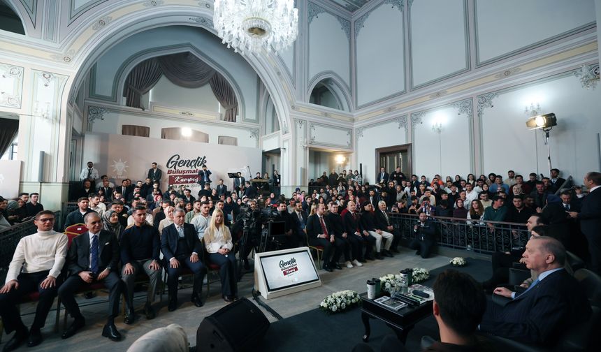 Cumhurbaşkanı Erdoğan, Sağlık Bilimleri Üniversitesi’nde Gençlerle Buluştu