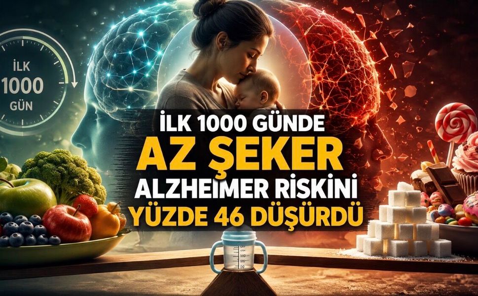 Hayatın İlk 1000 Gününde Daha Az Şeker: Alzheimer Riski Yüzde 46 Daha Düşük Bulundu