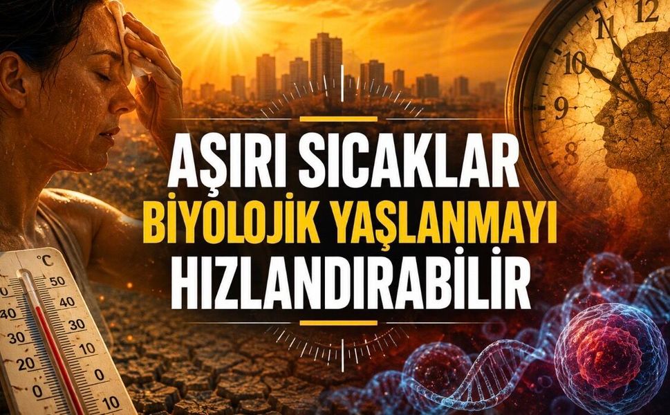 Araştırma: Uzun Süreli Sıcak Hava Biyolojik Yaşlanmayı Hızlandırabilir