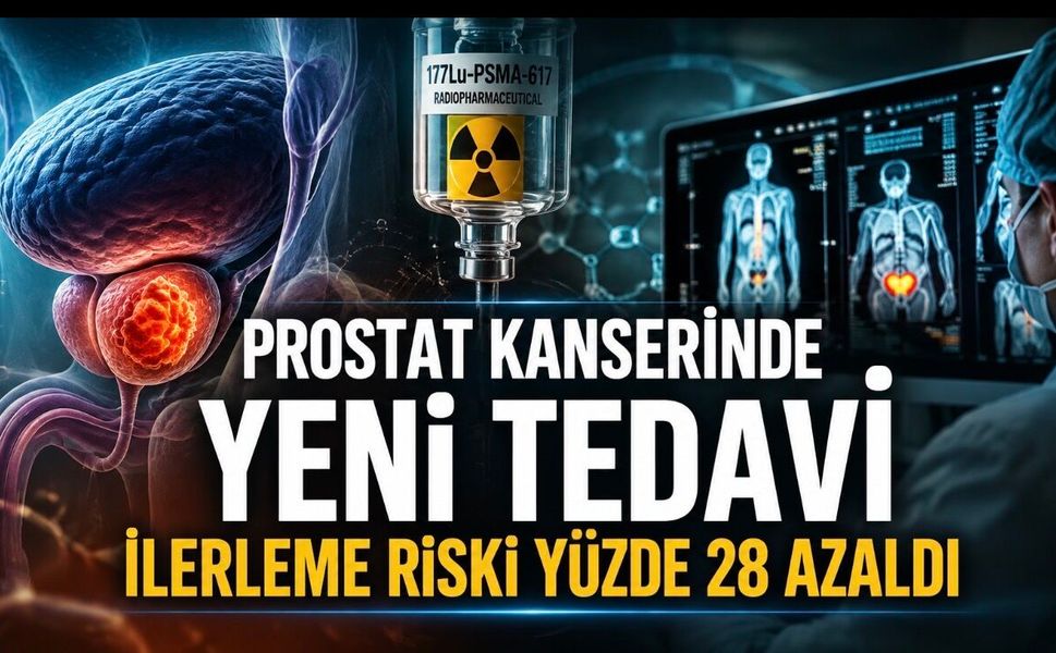 Metastatik prostat kanserinde yeni dönem: İlerleme riski yüzde 28 azaldı