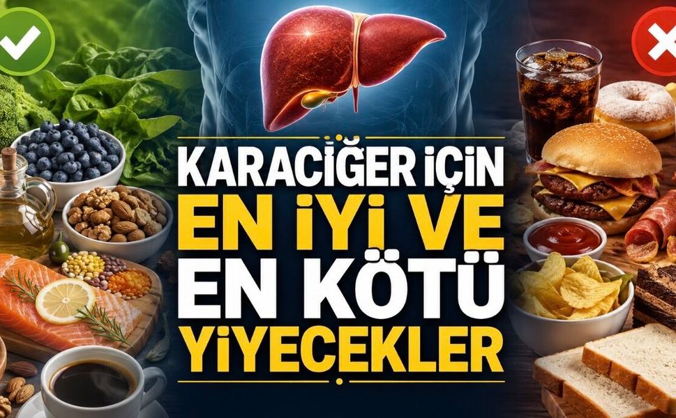 Karaciğerinizi Korumak İçin Sofrada Bunlara Dikkat Edin