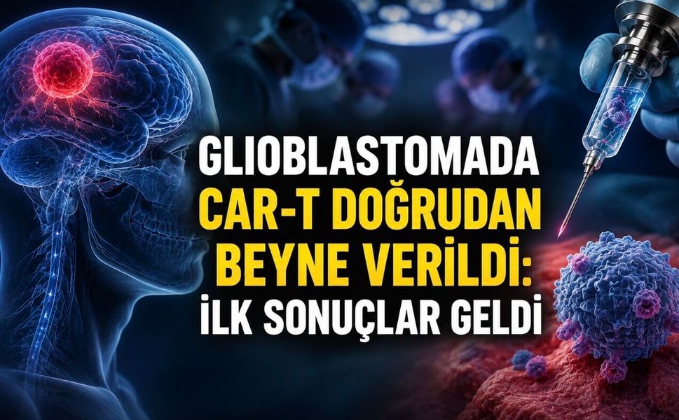 Glioblastomada Yeni Umut: CAR-T Hücreleri Tümöre Yakından Ulaştırıldı