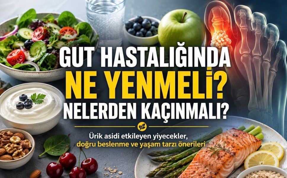 Gut Hastaları İçin Beslenme Rehberi: Neleri Azaltmalı, Neleri Tercih Etmeli?