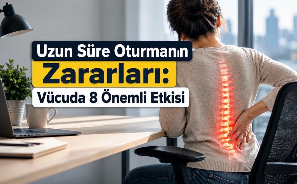 Günde Kaç Saat Oturuyorsunuz? Uzun Süre Oturmanın Sağlığa 8 Etkisi