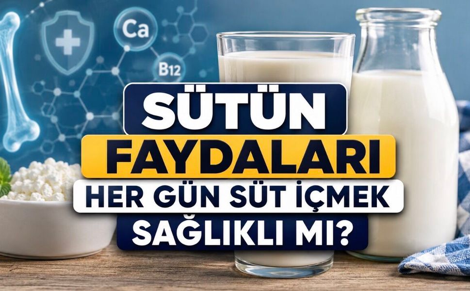 Sütün Faydaları Kemiklerle Sınırlı Değil: Vücutta Neler Yapıyor?