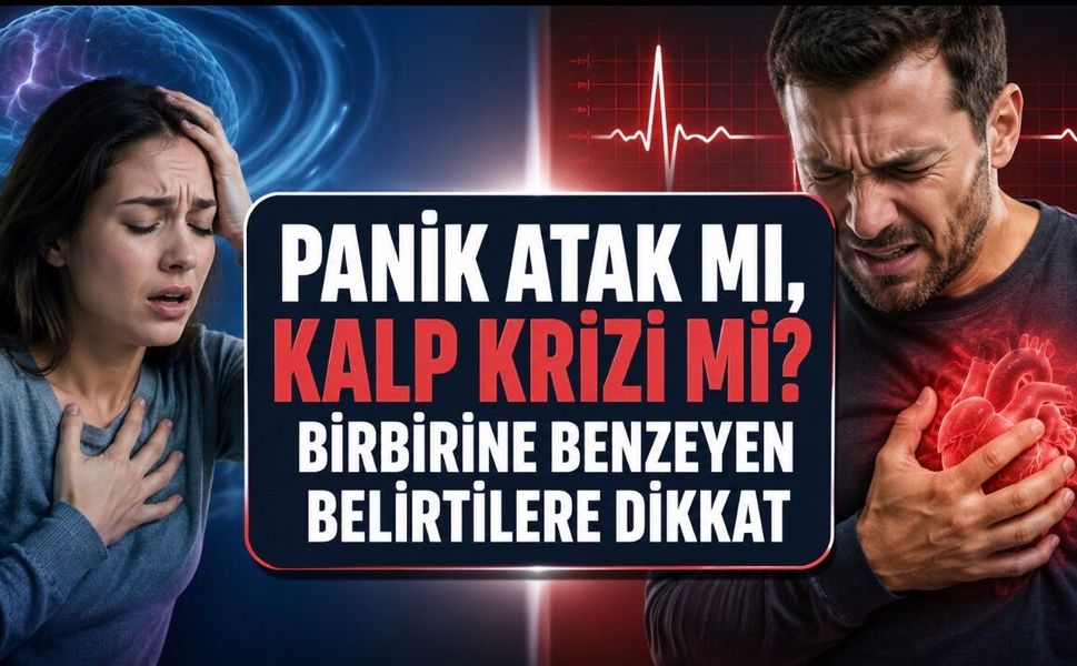 Panik Atak mı, Kalp Krizi mi? Birbirine Benzeyen Belirtilere Dikkat