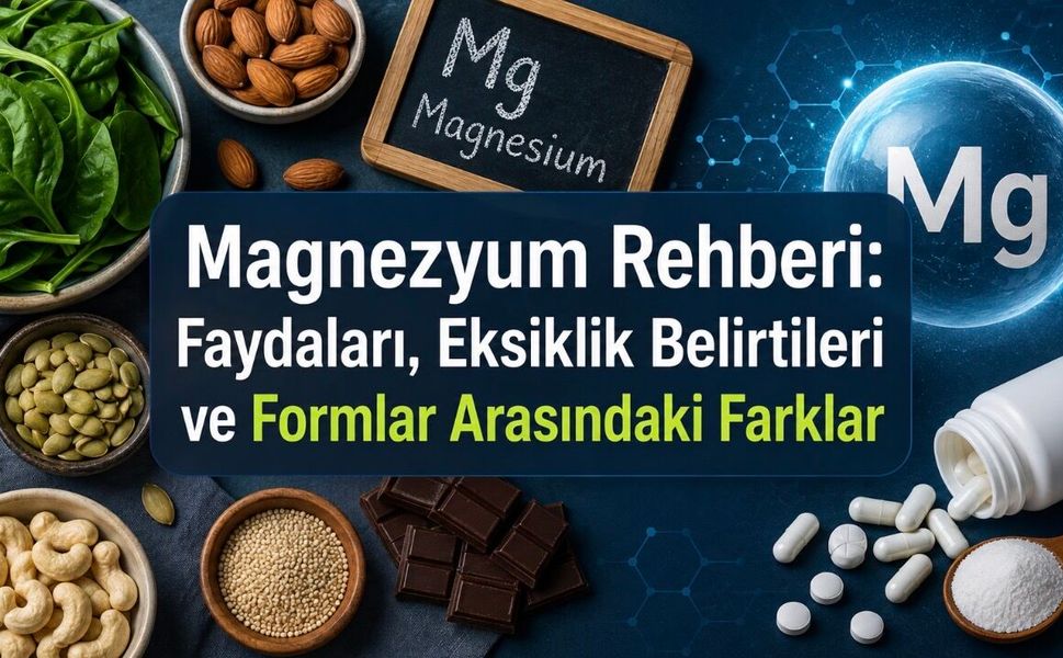 Magnezyum Rehberi: Faydaları, Eksiklik Belirtileri ve Formlar Arasındaki Farklar