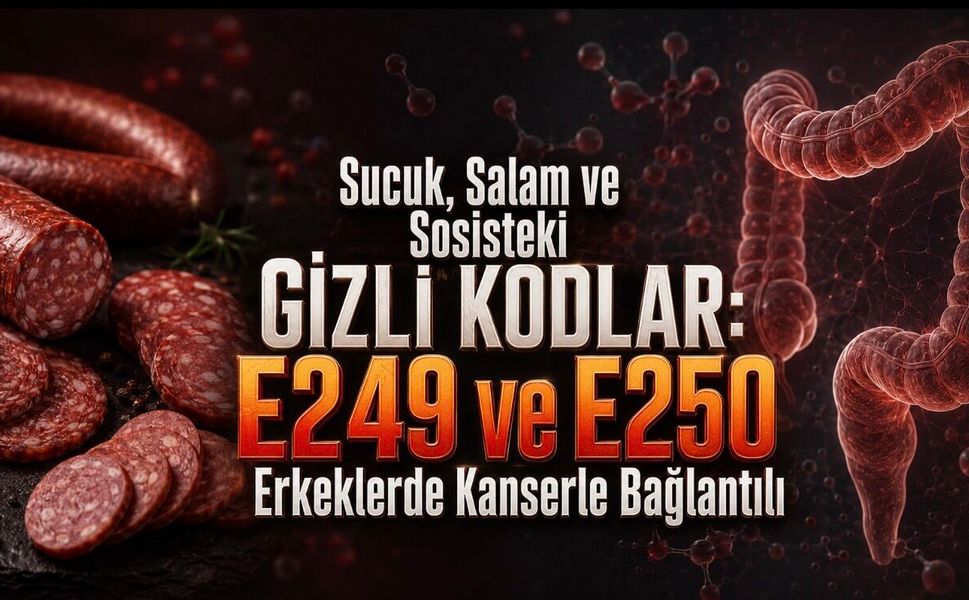 20 Yıllık Araştırma: İşlenmiş Et Ürünlerinde Kullanılan Nitrit Erkeklerde Kolorektal Kanserle İlişkilendirildi