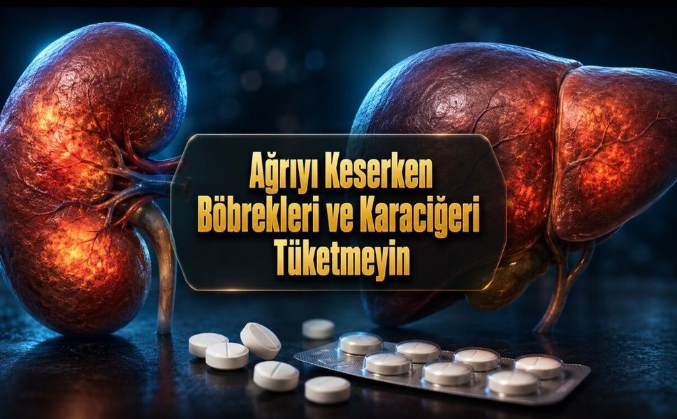 Reçetesiz Satılıyor Ama Risksiz Değil: Ağrı Kesicilerde Organ Hasarı Uyarısı