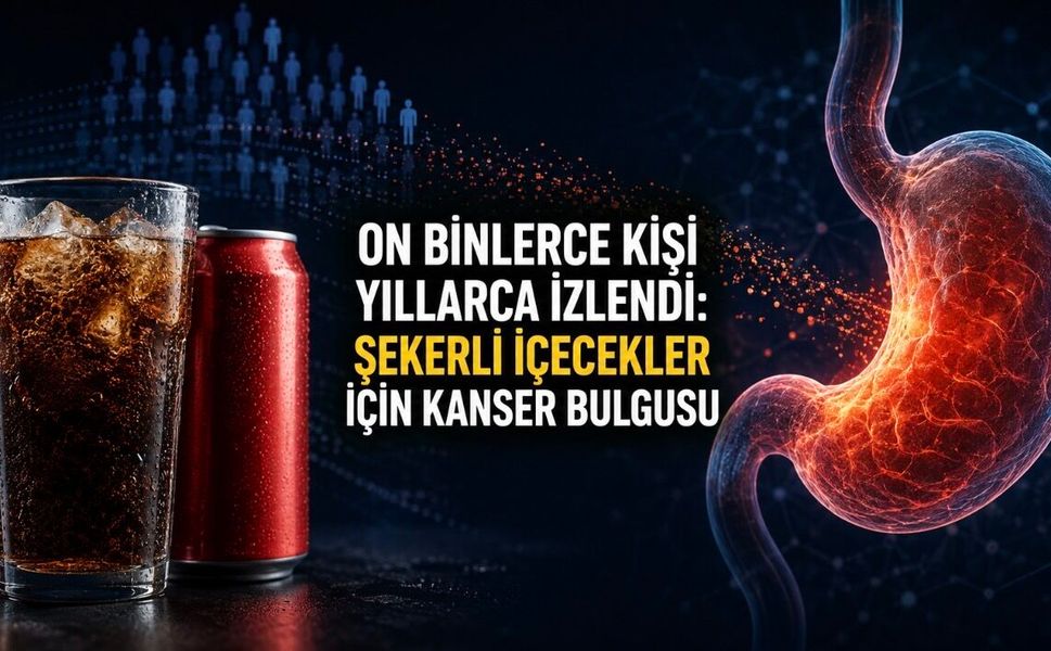 Şekerli İçecek Tüketenlerde Mide Kanseri Riski 2,45 Kat Yüksek Çıktı