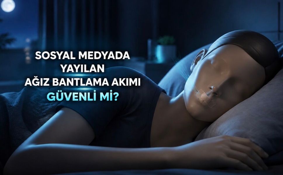 Gece Ağız Bantlama Akımı Masum Olmayabilir: Kimler Uzak Durmalı?