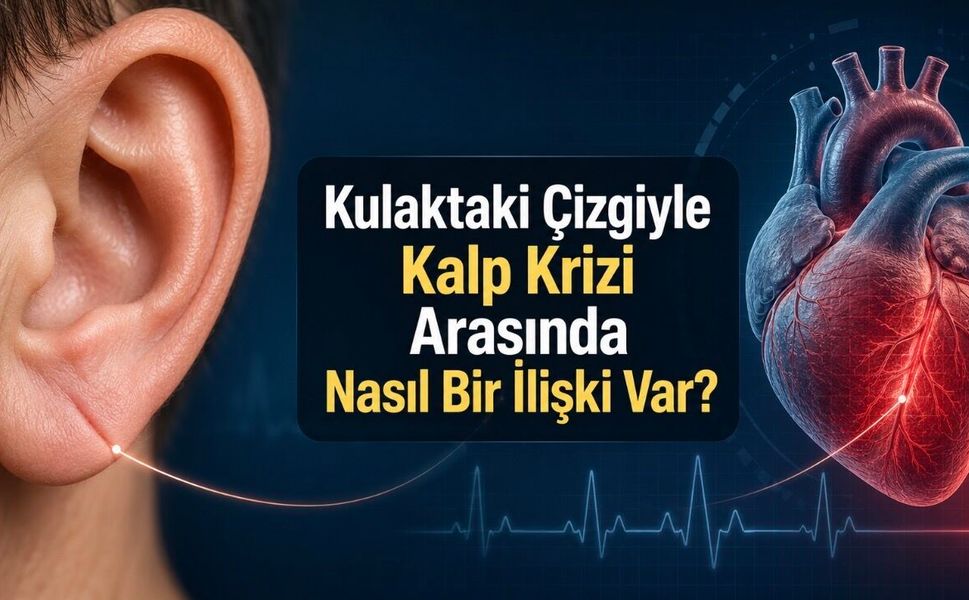Frank Belirtisi Nedir? Kulaktaki Çizgi Kalp Kriziyle Bağlantılı mı?