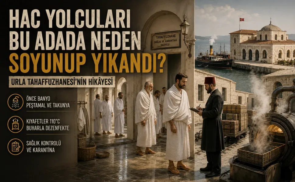 Hac Yolcuları Bu Adada Neden Soyunup Yıkandı? Urla Tahaffuzhanesi’nin Hikâyesi