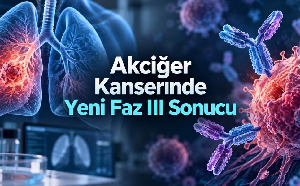 Küçük Hücreli Akciğer Kanserinde Tarlatamab ve Durvalumab Faz III Çalışmasında Sağkalımı İyileştirdi