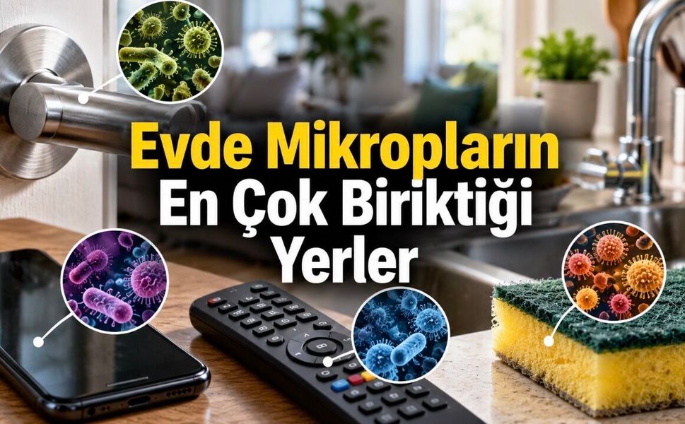 Evde En Çok Mikrop Birikebilen Eşyalar: Sandığınızdan Farklı Olabilir