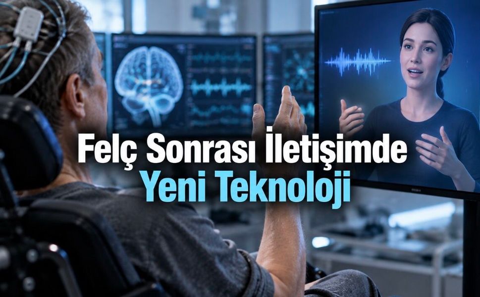 Beyin-Bilgisayar Arayüzü Felçli Hastalarda Konuşma ve Jestleri Birlikte Çözümledi
