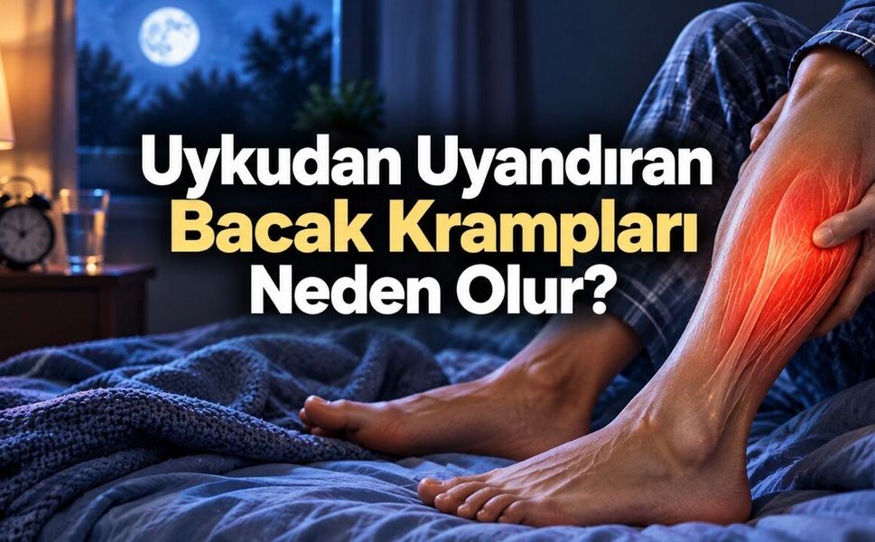 Gece Bacak Krampları Neden Olur? Magnezyum Gerçekten İşe Yarıyor mu?