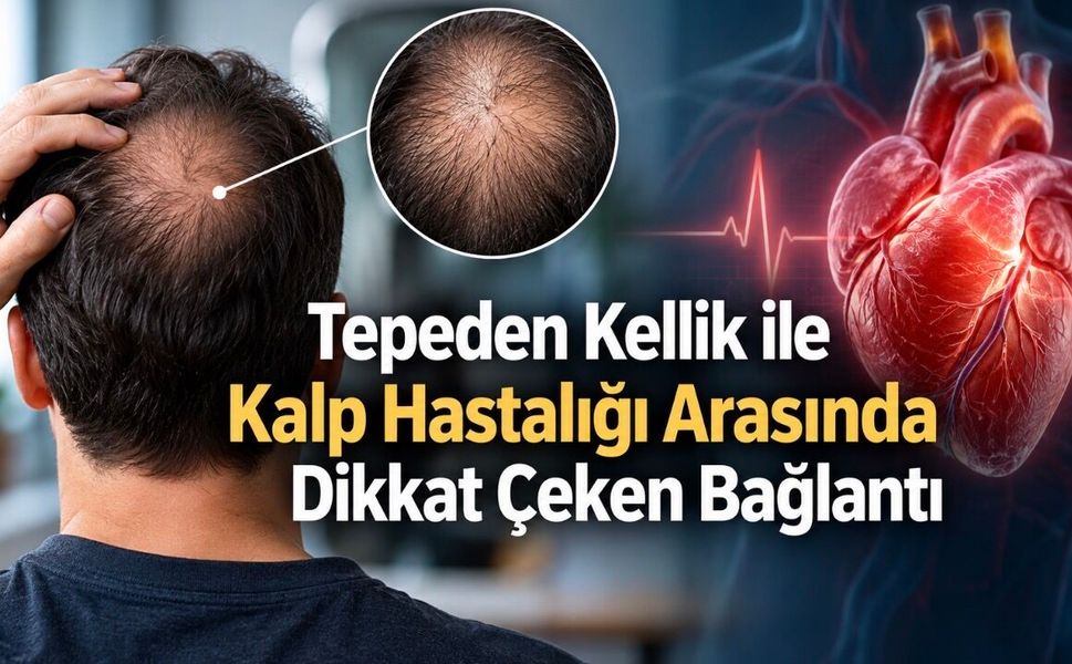 Saçın Nereden Döküldüğü Önemli Olabilir: Kalp Riskiyle Bağlantı Araştırıldı