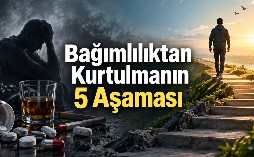 Bağımlılıktan Kurtulmanın 5 Aşaması: İyileşme Süreci Nasıl İlerler?