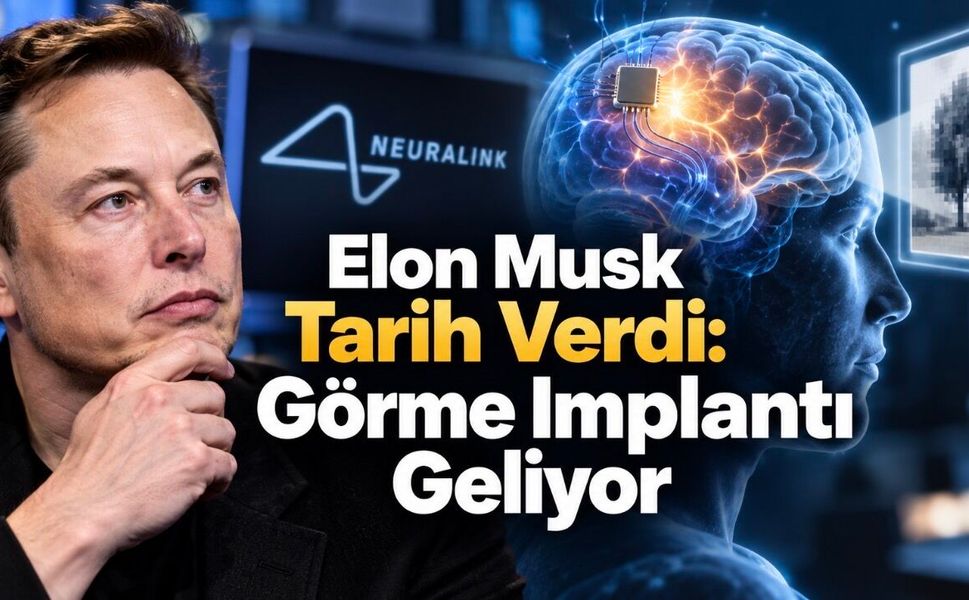 Elon Musk Tarih Verdi: Neuralink’in Görme İmplantı İnsan Deneylerine Hazırlanıyor