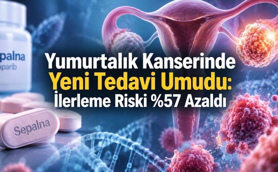 Sepalna Yumurtalık Kanserinde İlerleme veya Ölüm Riskini Yüzde 57 Azalttı
