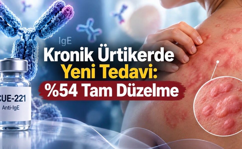 Kronik Ürtikerde Yeni Antikor: Hastaların Yüzde 54’ünde Kurdeşen Tamamen Kayboldu