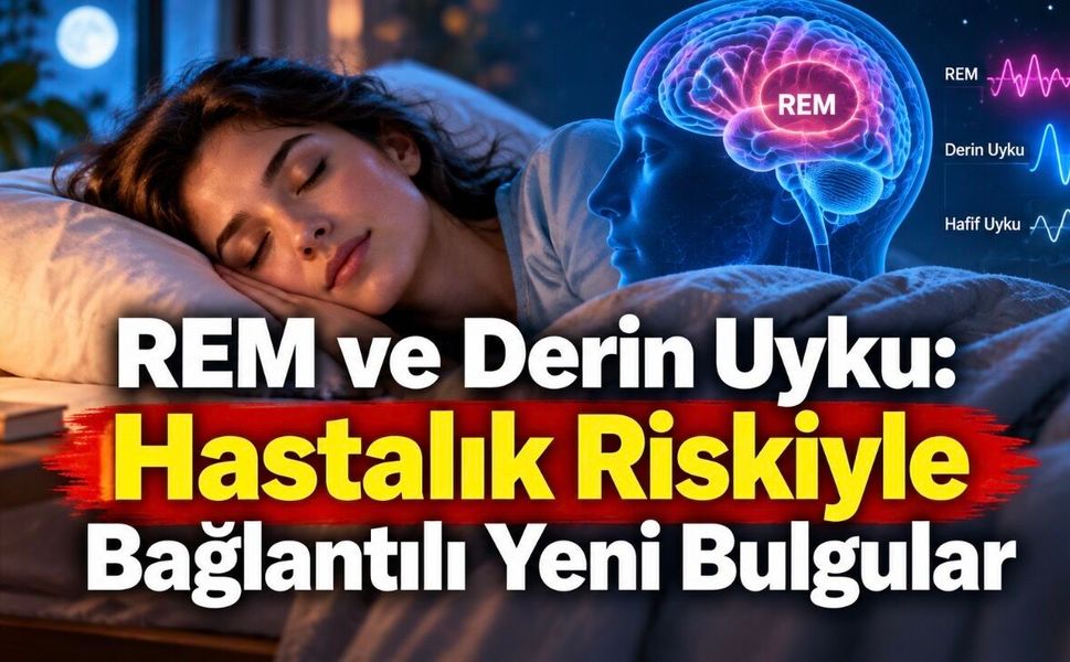 REM Uykusu Neden Önemli? 95 Bin Kişilik Araştırmada 83 Hastalıkla İlişkili Bulundu