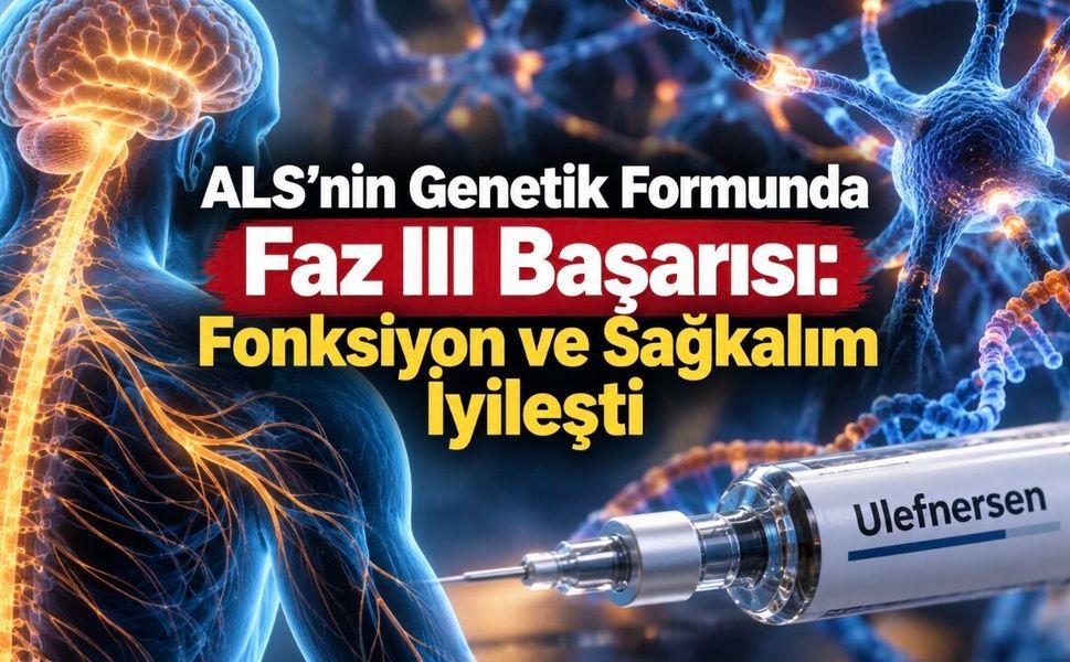 ALS’nin Genetik Formunda Faz III Başarısı: Fonksiyon ve Sağkalım Birlikte İyileşti