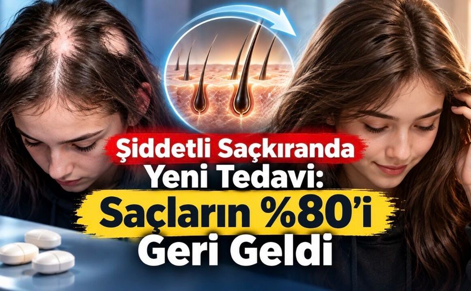 Şiddetli Saçkıranda Yeni FDA Kararı: Ergenlerde Saçların Yüzde 80’i Geri Geldi