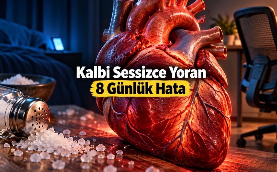 Kalbi Sessizce Yoran 8 Günlük Hata: Çoğu Masum Görünüyor