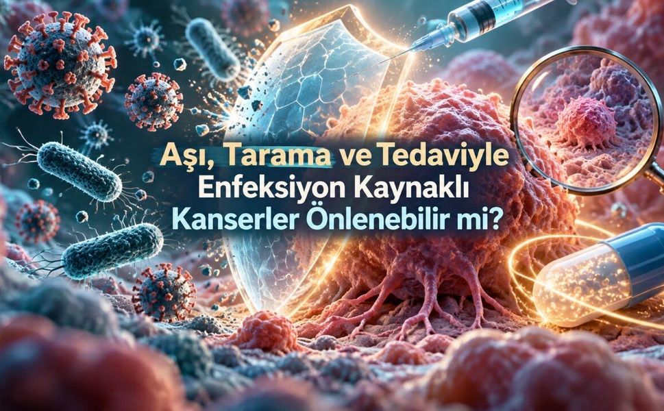 2024’te 2,3 Milyon Kanser Vakası Enfeksiyonlara Atfedildi