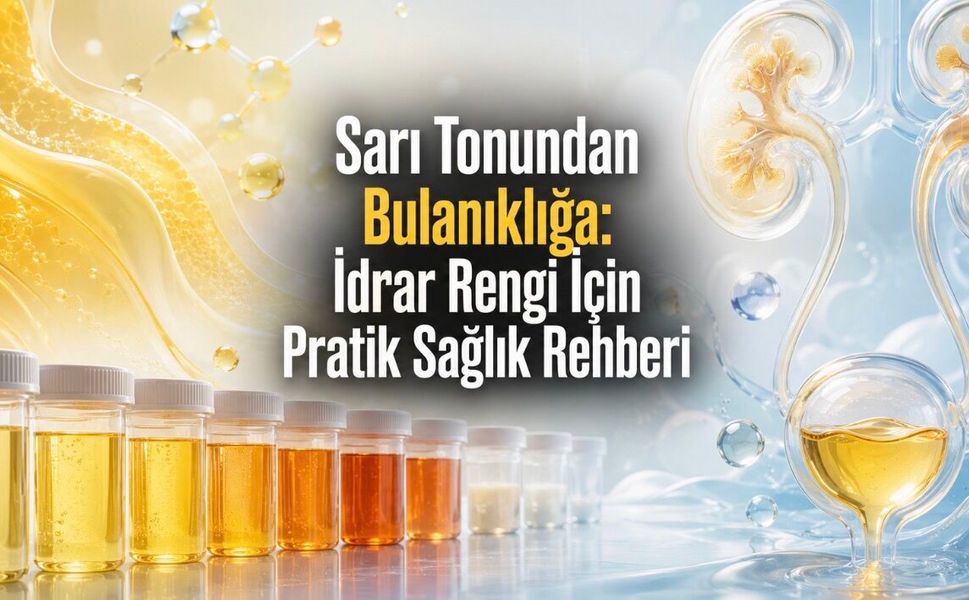 İdrar Rengi Ne Anlatır? Sarıdan Bulanıklığa Dikkat Edilmesi Gerekenler