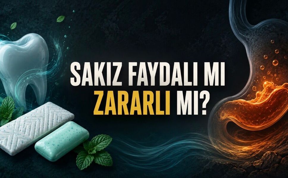 Sakız Çiğnemek Sağlıklı mı, Diş ve Mide İçin Ne İfade Ediyor?