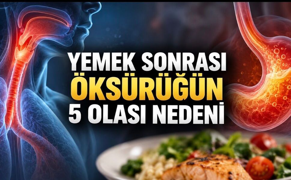 Yemek yerken öksürük ve boğazda takılma hissi birlikteyse dikkat
