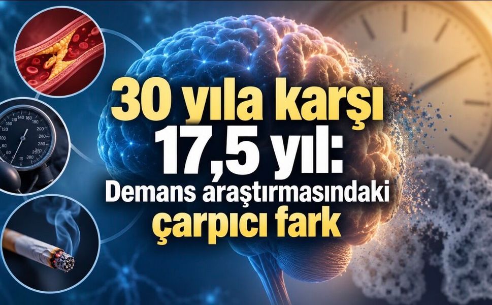 Orta yaşta bu 3 risk fark yaratıyor: Demanssız yaşam süresinde 12,6 yıllık fark