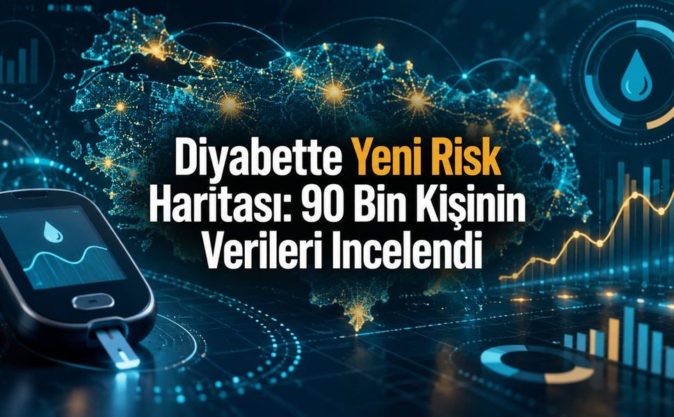 Diyabette Yeni Risk Haritası: 90 Bin Kişinin Kan Şekeri Verileri İncelendi