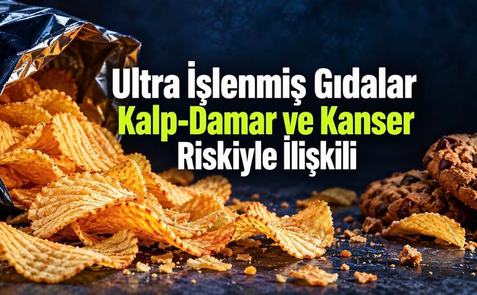 Ultra işlenmiş gıda tüketimi kalp-damar ve kanser riskiyle ilişkili bulundu
