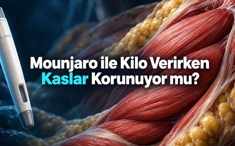 Mounjaro ile Kilo Verirken Kaslar Korunuyor mu? Yağsız Kütle ile Kasın Farkı
